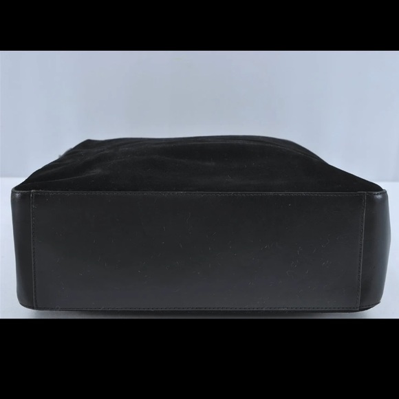 Vintage Gucci suede & leather shoulder bag - Picture 8 of 15